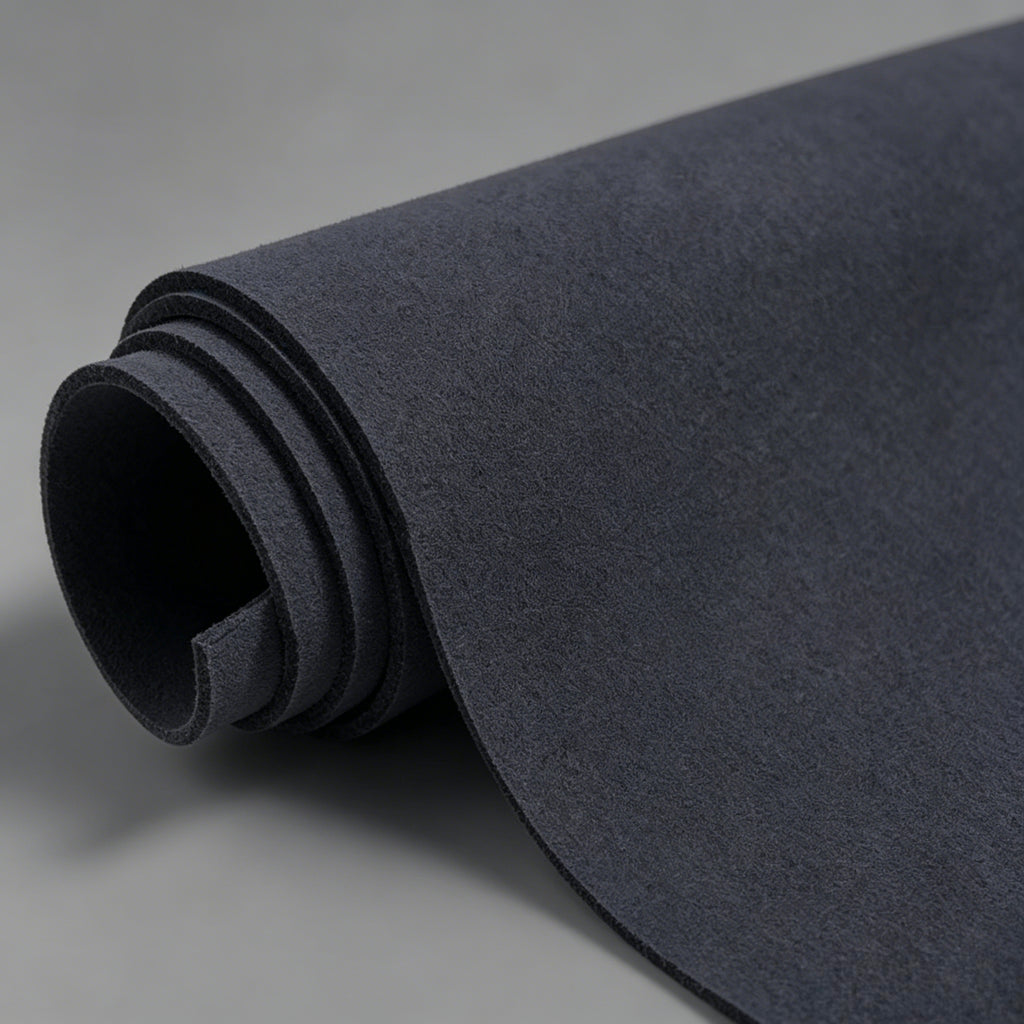 1.4mm Premium Suede Microfiber Leather | High-Strength & Eco-Friendly Fabric for Footwear, Luxury Bags, and Upholstery