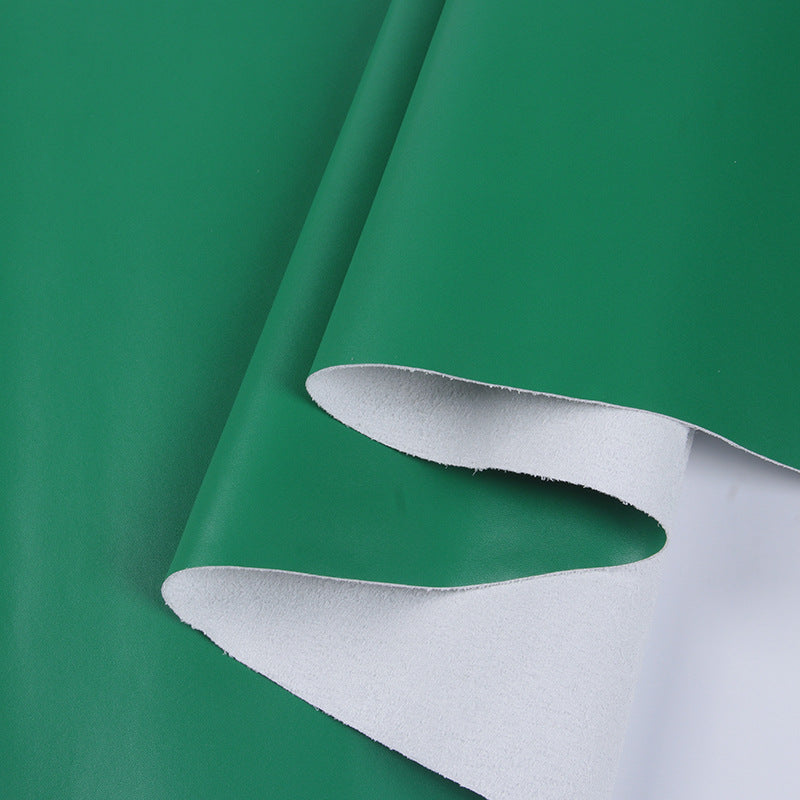 0.6mm Calfskin Grain Microfiber Leather — Shoe Lining & Bag Material | 300+ Colors In Stock