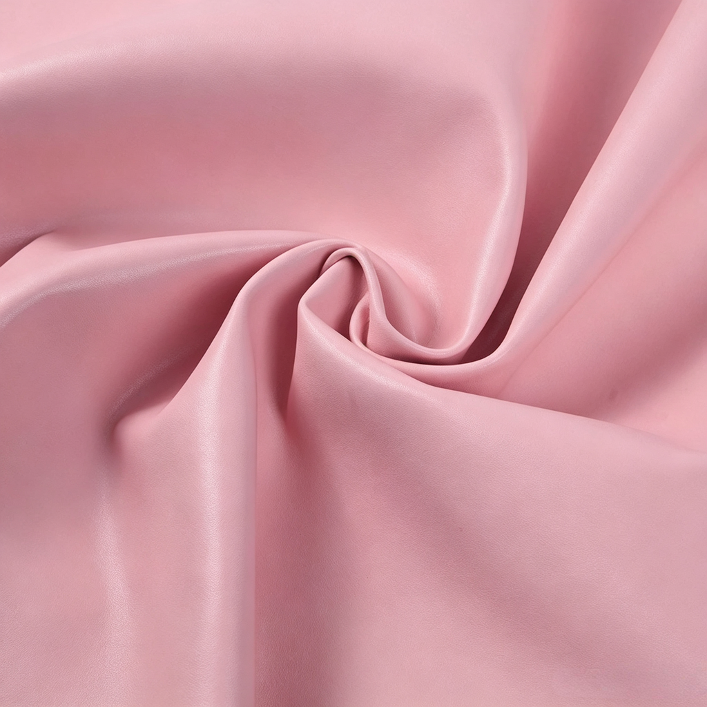 0.6mm Calfskin Grain Microfiber Leather — Shoe Lining & Bag Material | 300+ Colors In Stock