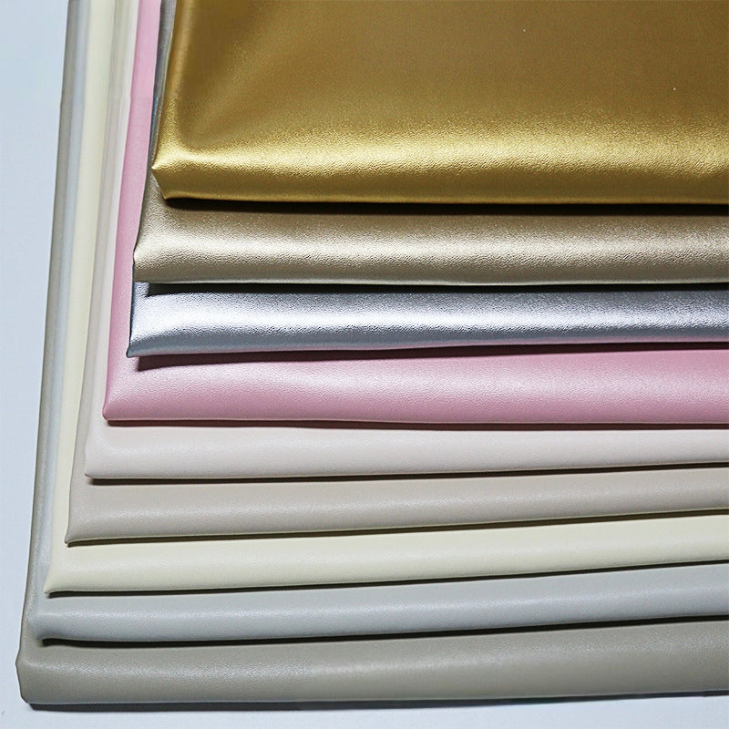 0.6mm Small Sheepskin Grain Microfiber Leather — Premium PU Synthetic Leather for Bags, Shoes & Upholstery