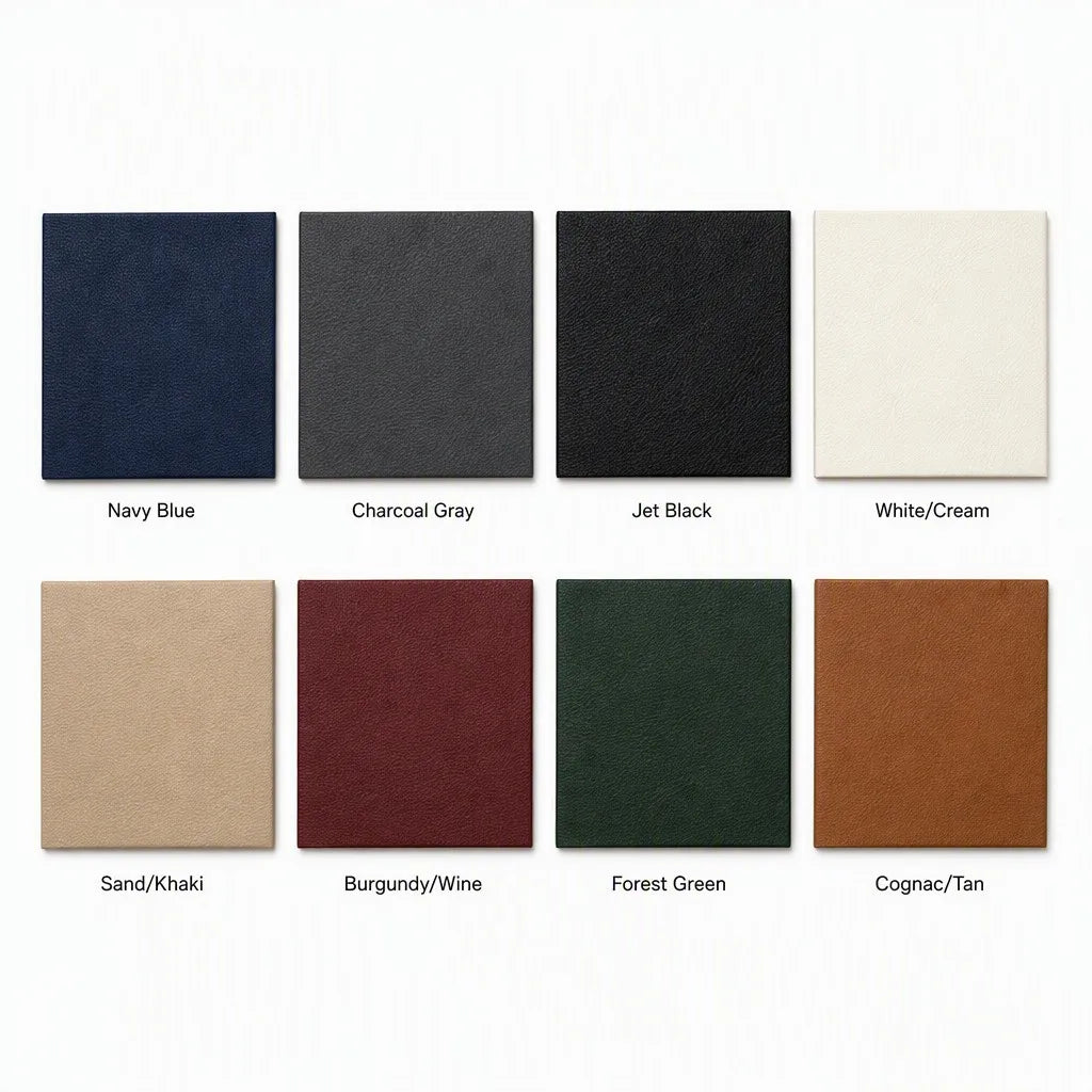 8 Color swatches