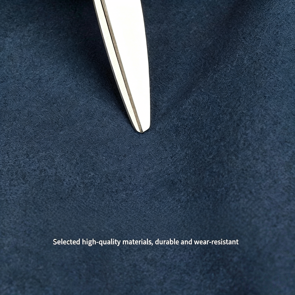 0.8mm Premium Suede Microfiber Leather | Durable & Soft Fabric for Versatile Applications