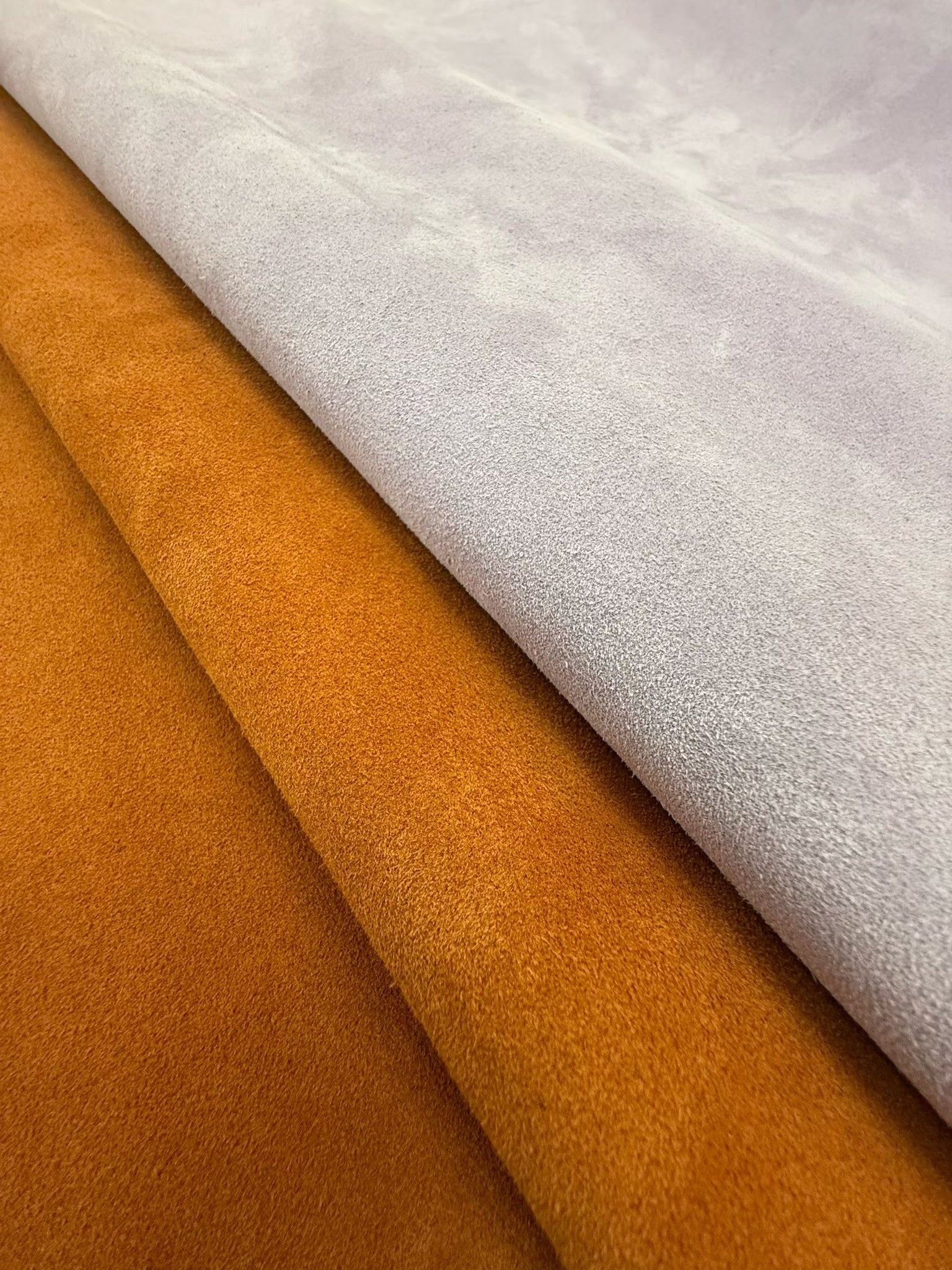Premium High-Luster Cowhide Fiber Sheet (70% Leather Content)  — Sustainable Leather Alternative for Footwear & Bags