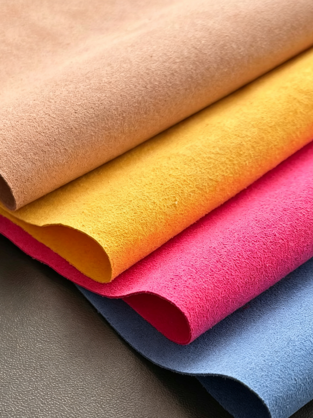 SUEDE Microfiber Leather, 0.6mm Thickness, Durable & Breathable for Shoes/Bags LINING
